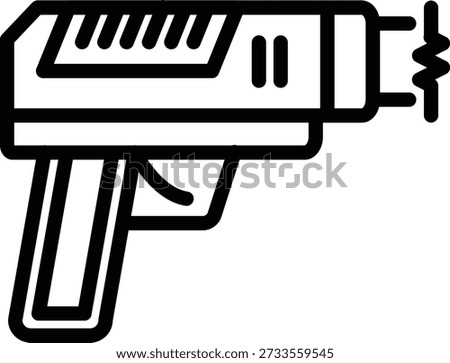 Vector Design Stun Gun Icon Style