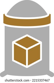 Estilo de icono de azucar de diseño de vectores