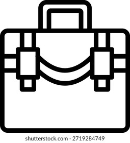 Vector Design Suitcase Icon Style
