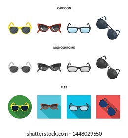 Vector design of summer and beach symbol. Set of summer and fashion stock symbol for web.