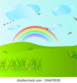 Vector design for summer, Typography.