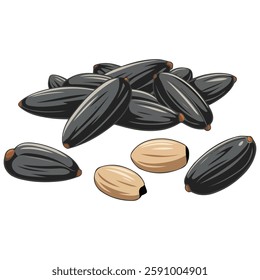 Vector Design of Sunflower Seeds