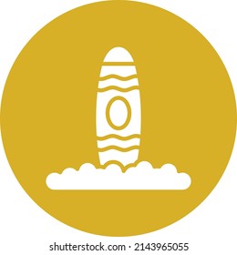 Vector Design Surfboard Icon Style