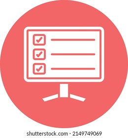 Vector Design Survey Icon Style