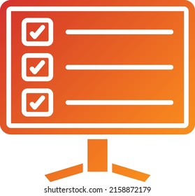 Vector Design Survey Icon Style