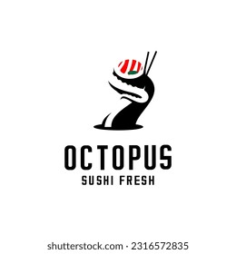 diseño vectorial del restaurante de sushi café y bar sobre fondo blanco