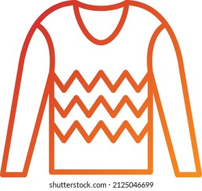 Vector Design Sweater Icon Style