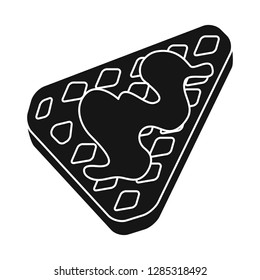 Vector design of sweetness and product icon. Collection of sweetness and sweet vector icon for stock.