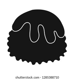 Vector design of sweetness and product sign. Set of sweetness and sweet stock vector illustration.