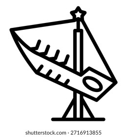 Diseño de Vector Swinging Boat Icon Style