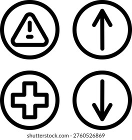 Vector Design SWOT Analysis Icon Style