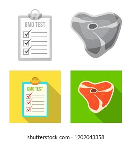Vector design of  and  symbol. Collection of  and  stock symbol for web.