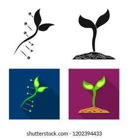 Vector design of  and  symbol. Collection of  and  stock symbol for web.