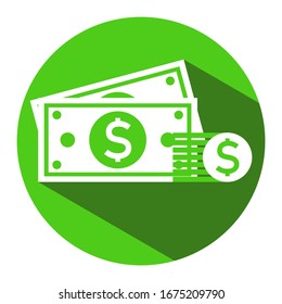 Vector design and symbol of money