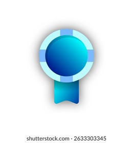 Vector design symbol number tag with modern style