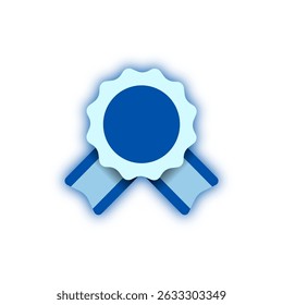 Vector design symbol number tag with modern style