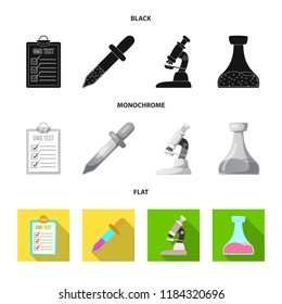 Vector design of  and  symbol. Set of  and  stock vector illustration.