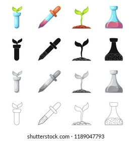 Vector design of  and  symbol. Set of  and  stock symbol for web.