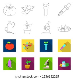 Vector design of  and  symbol. Set of  and  stock symbol for web.