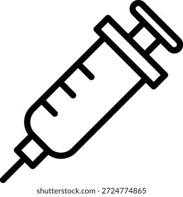 Vector Design Syringe Icon Style