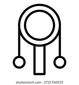 Estilo de ícone de toalhas de Wag de cauda de design de vetor