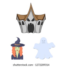 Vector design of tale and character icon. Collection of tale and cute vector icon for stock.