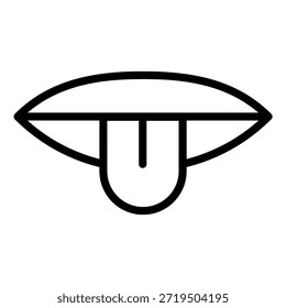 Vektordesign Tantalizing Geschmack Symbolstil