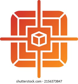 Vector Design Target Icon Style
