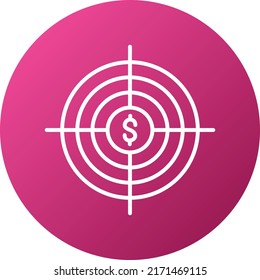 Vector Design Target Icon Style
