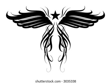 Vector design for tattoo