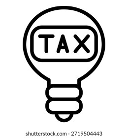 Vector Design Tax Craft Icon Style