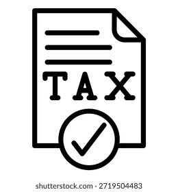 Vector Design Tax Genius Icon Style