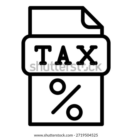 Vector Design Tax Vault Icon Style