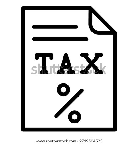 Vector Design Tax Wise Icon Style