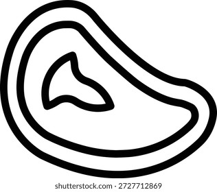 Vector Design Tbone Icon Style