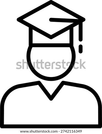 Vector Design Teacher Diploma Icon Style