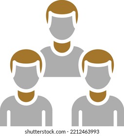 Vector Design Team Icon Style