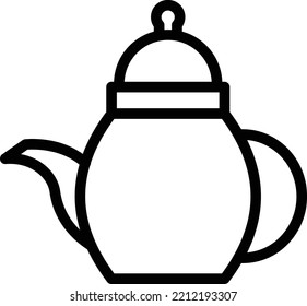 Vector Design Teapot Icon Style