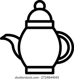 Vector Design Teapot Icon Style