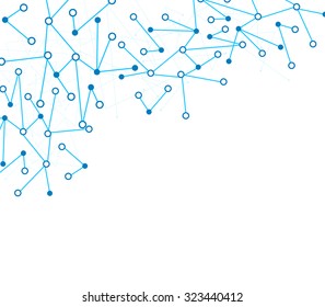 Vector design Technology, Network, Connection background.