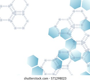 
Vector design technology, Web, medical, business background.Vektornaya illustrations