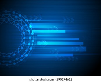 Vector design technology,Network  background.