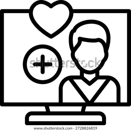 Vector Design Telecare Icon Style
