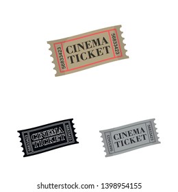 Vector design of television and filming icon. Set of television and viewing stock vector illustration.
