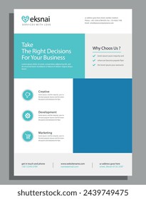 Vector design Temp for Brochure, Annual Report, Magazine, Poster, Corporate flyer A4 size.