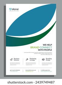 Vector design Temp for Brochure, Annual Report, Magazine, Poster, Corporate flyer A4 size.