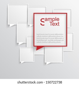 Vector design template 