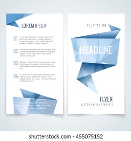 vector design template of booklet blueprint magazine cover annual statement or advertising brochure with shape scene texture conceptual scene performance empty contract blue luxurious imprint creative
