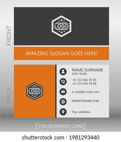 Vector Design Template for Business Card