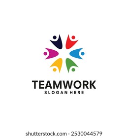 Vector design template for business, teamwork.